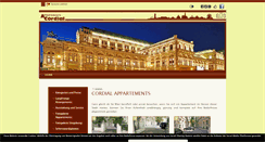 Desktop Screenshot of cordial-appartements.at